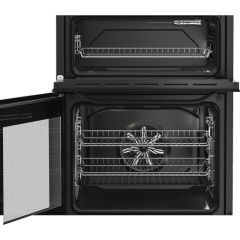 Hotpoint HTE6VDCB1 Freestanding Electric Cooker with Ceramic Hob - Black