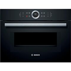 Bosch CMG633BB1B, Built-in compact oven with microwave function