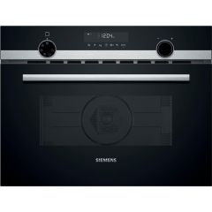Siemens CM585AGS1B, Built-in microwave oven with hot air