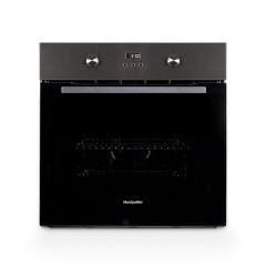 Montpellier MSBFO65SST 65ltr Built In Single Oven With Digital Timer
