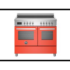 Bertazzoni PRO105I2EART Professional 100cm Range Cooker Twin Oven Induction Gloss Orange