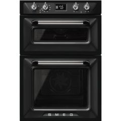 Smeg DOSF6920N1 Victoria Double Oven, Black
