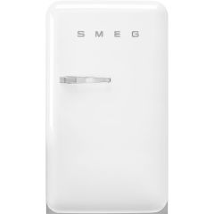 Smeg FAB10RWH5 55cm 50s Style Small Right Hand Hinge Fridge with Icebox
