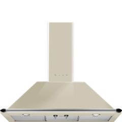 Smeg KT90PE 90cm Victoria Chimney Hood, Cream