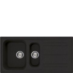 Smeg LZ102A2 Sink, Anthracite