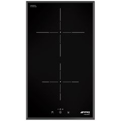 Smeg SI5322B Domino Hob, Black