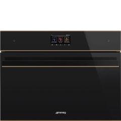 Smeg SO4604M2PNR 45cm Dolce Stil Novo Speedwave Combi Microwave, Copper
