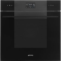 Smeg SOP6102S2PB3 60cm Linea Pyrolytic SteamOne Oven, Black
