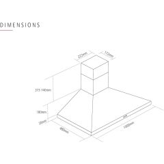 Caple CCH101 Chimney Hood