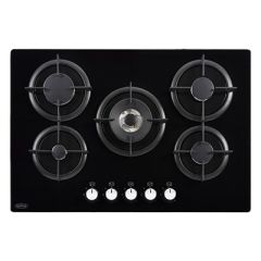Belling BELGTG75CBLK 75cm Gas Through Glass Hob