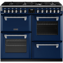 Stoves Richmond Deluxe ST DX RICH D1000DF MBL 100cm Dual Fuel Range Cooker