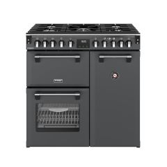 Stoves DX RCA RICH 90DF 90cm Richmond DX Dual Fuel Range Cooker - Anthracite Grey