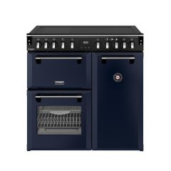 Stoves DX RCA RICH 90Ei RTY 90cm Richmond DX Electric Induction Rotary Range Cooker - Midnight Blue