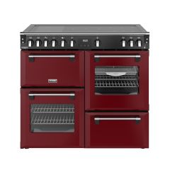 Stoves DX RCA RICH 100Ei RTY 100cm Richmond DX Electric Induction Rotary Range Cooker - Garnet Red
