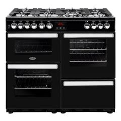 Belling  Cookcentre 100DF B 100cm Dual Fuel Range Cooker