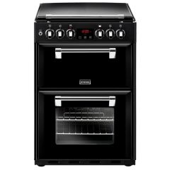 Stoves ST RICH 600DF Blk 60cm Dual Fuel Cooker