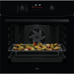 AEG OS6PB50AK Built-In Electric Single Oven with Pyrolytic Cleaning