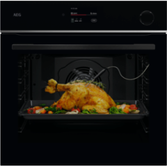 AEG TR7PB731SB Built-In Electric Single Oven with Pyrolytic Cleaning