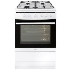 Amica 608GG5MSW 60cm Freestanding Gas Cooker with Gas Hob
