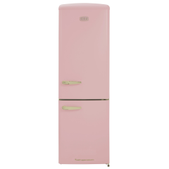 CDA Florence Tea Rose Retro 60cm Freestanding Frost Free 60/40 Fridge Freezer