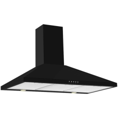 CDA ECH103BL 100cm Chimney Extractor