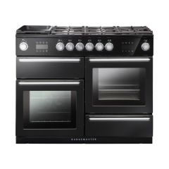 Rangemaster NEX110SODFFCB/C NEXUS Steam 110cm Dual Fuel Range Cooker