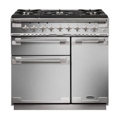 Rangemaster ELS90DFFSS/ 90cm Dual Fuel Range Cooker