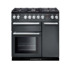 Rangemaster NEX90DFFSL/C 90cm Dual Fuel Range Cooker