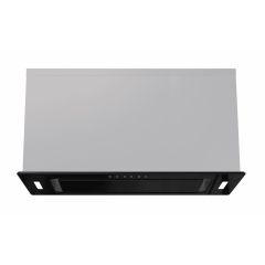Lifestyle LSHDGCA75B 75cm Canopy Hood Black Glass