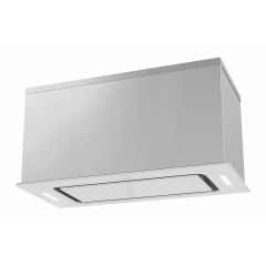 Lifestyle LSHDGCA75W 75cm Canopy Hood White Glass