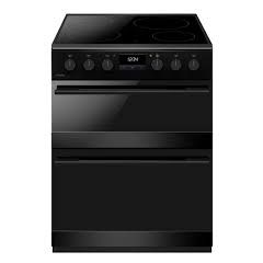 CDA CFC6100MB 60Cm Cooker - Ceramic Hob - Double Oven