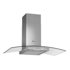 Neff D89GR22N0B 90Cm, Curved Design, 3 Speed, Halogen Lights. Recirculating Kit: Z5101x5