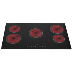 Sia CERH75BL 75Cm Ceramic Hob - 5 Zone, Touch Control
