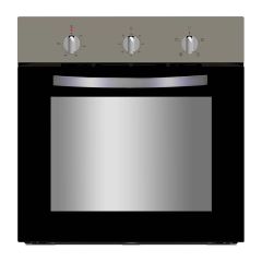Sia FSO59SS Fan With Minute Minder Built-In Single Electric Oven Stainless Steel