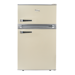 Sia RFM88C Freestanding Under Counter Retro Fridge Freezer - Cream
