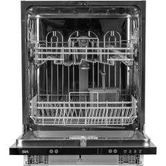 Sia SBID6013 60Cm Integrated Dishwasher, 13 Place Settings