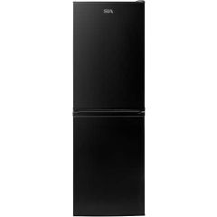 Black Freestanding 149L Combi Fridge Freezer H1500 X W475 X D500