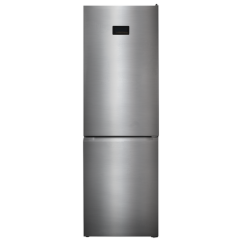 Sia SFF1850IN Sia Freestanding Combi Fridge Freezer, 60Cm Width, 326L, Electrical Control, Inox