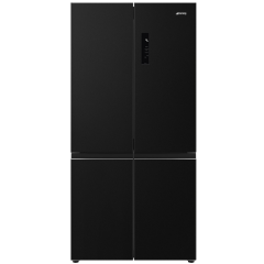 Smeg FQI60KD 91cm Four Door Fridge Freezer Dark Inox
