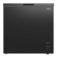 Willow W198CFB 199L Chest Fridge/Freezer, Black