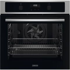 Zanussi ZOPND7X1 Multifunction oven with pyrolytic cleaning and SteamBake function, Large glass fasc