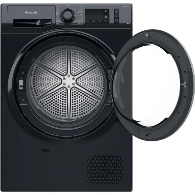 Hotpoint NT M11 82BSK UK Freestanding 8kg Heat Pump Tumble Dryer - Black