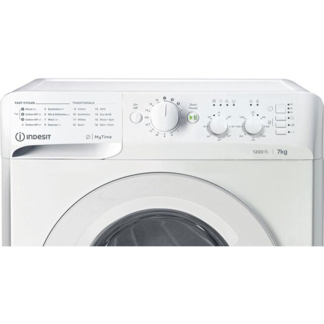 Indesit MTWC 71252 W UK Freestanding 7kg 1200rpm Washing Machine