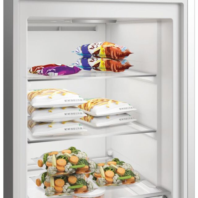 Hotpoint HPMFF6312XBR4UK Frost Free Tall Freezer - Dark Inox