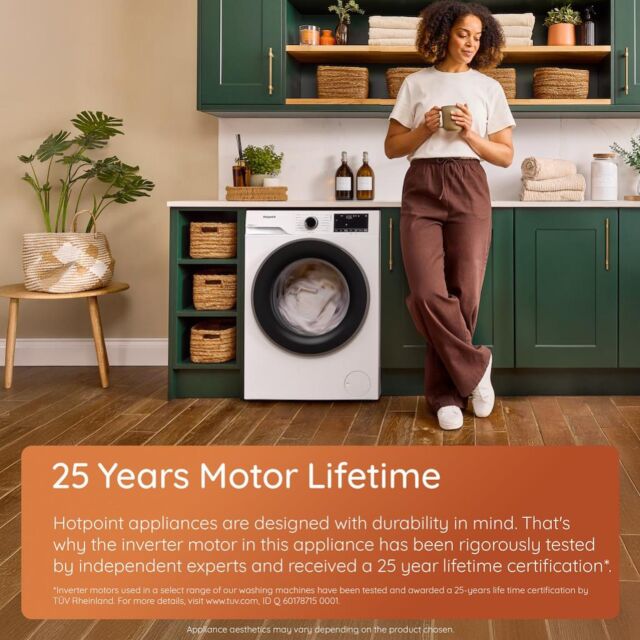 Hotpoint HB103CAREUK Freestanding 10kg Washing Machine