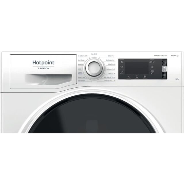 Hotpoint NLCD1048WDAUK ActiveCare Freestanding 10kg Washing Machine - White - A-20%