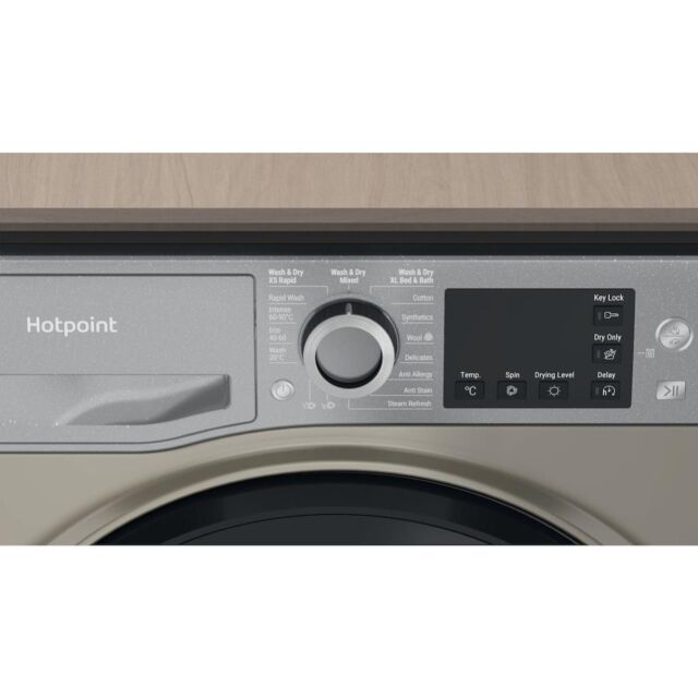 Hotpoint Anti-Stain NDB 9635 GK UK 9+6kg Washer Dryer