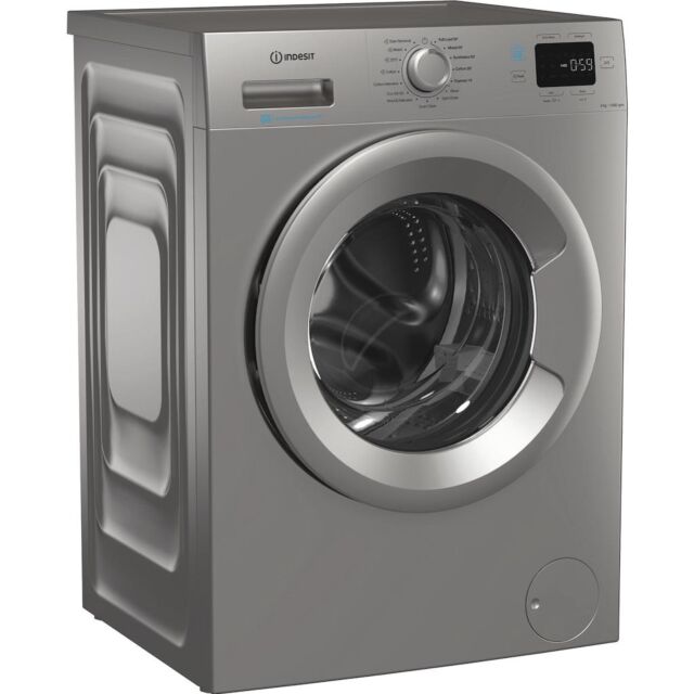 Indesit Push&Go IP 946S PUSH&GO UK 9kg Washing Machine - Silver