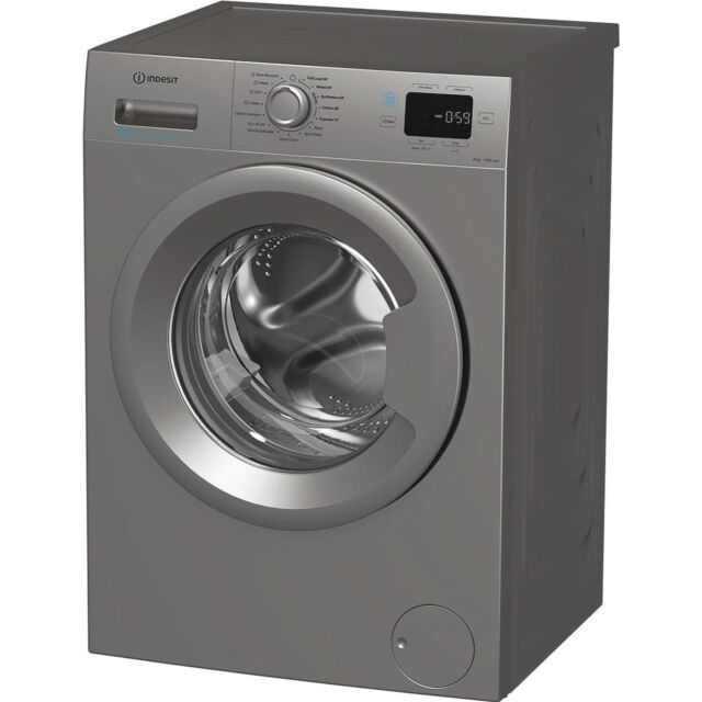 Indesit Push&Go IP 846S PUSH&GO UK 8kg Washing Machine - Silver
