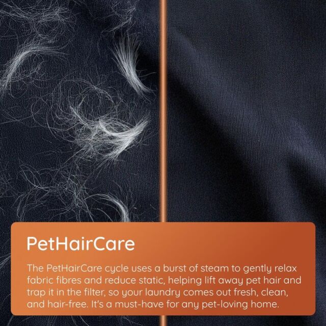 Hotpoint CHSD82MWWUK 8kg Heat Pump Tumble Dryer with Pet Hair Care
